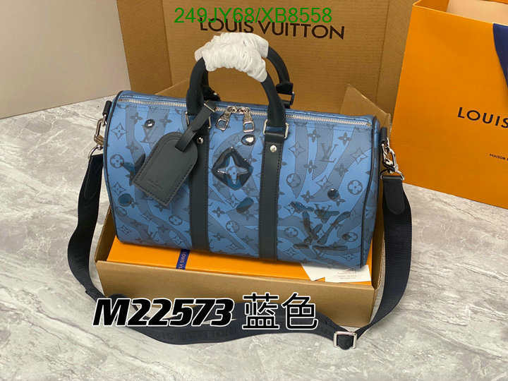 LV Bag-(Mirror)-Keepall BandouliRe 45-50- Code: XB8558 $: 249USD