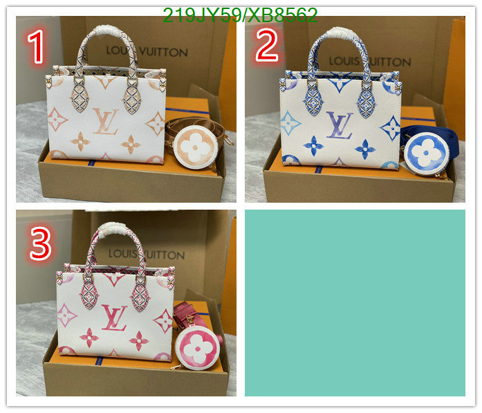 LV Bag-(Mirror)-Handbag- Code: XB8562 $: 219USD