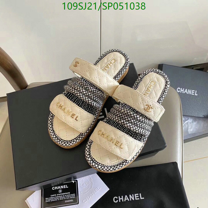 Women Shoes-Chanel Code: SP051038 $: 109USD