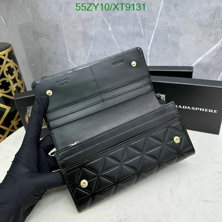Prada Bag-(4A)-Wallet- Code: XT9131 $: 55USD