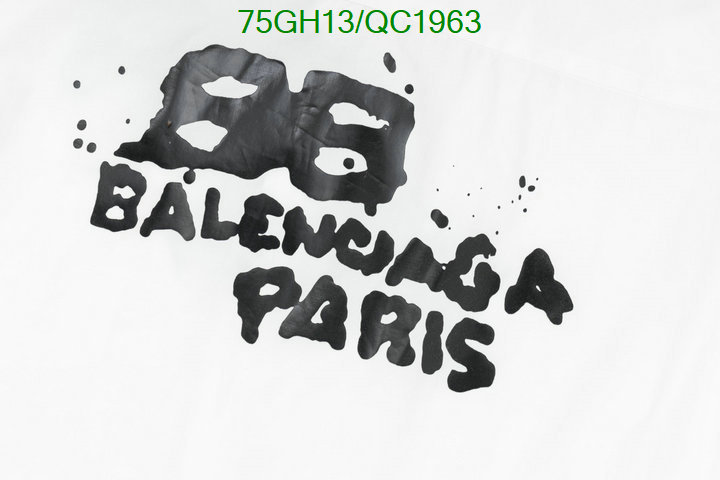 Clothing-Balenciaga Code: QC1963 $: 75USD