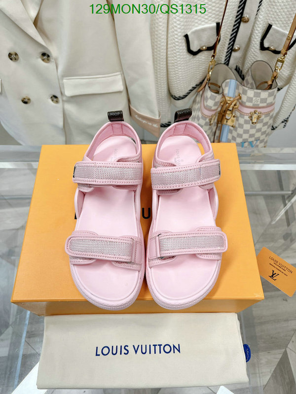 Women Shoes-LV Code: QS1315 $: 129USD