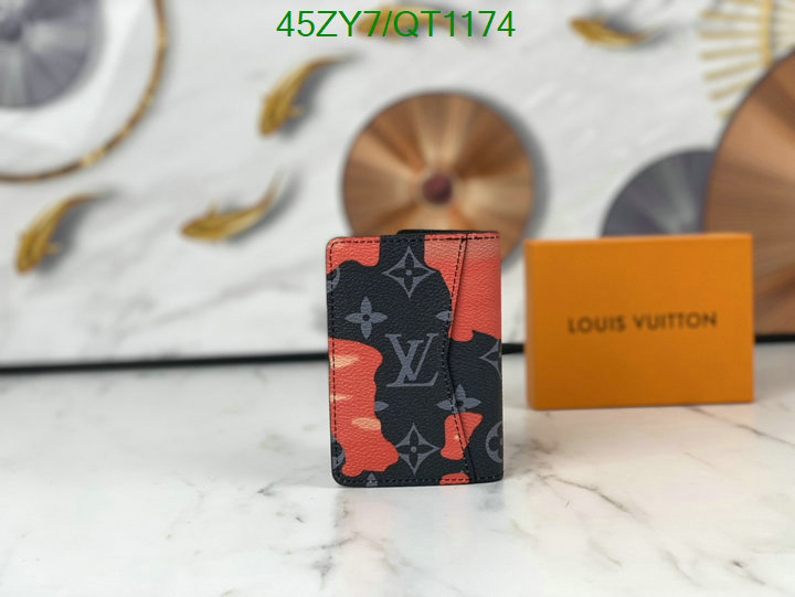 LV Bag-(4A)-Wallet- Code: QT1174 $: 45USD