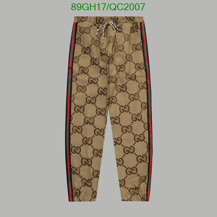 Clothing-Gucci Code: QC2007 $: 89USD