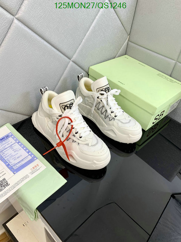 Men shoes-Off-White Code: QS1246 $: 125USD