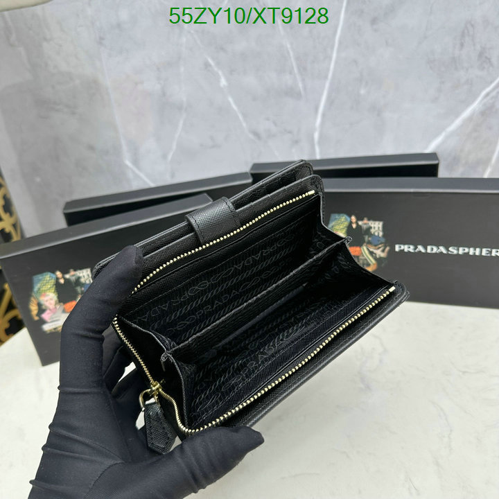 Prada Bag-(4A)-Wallet- Code: XT9128 $: 55USD