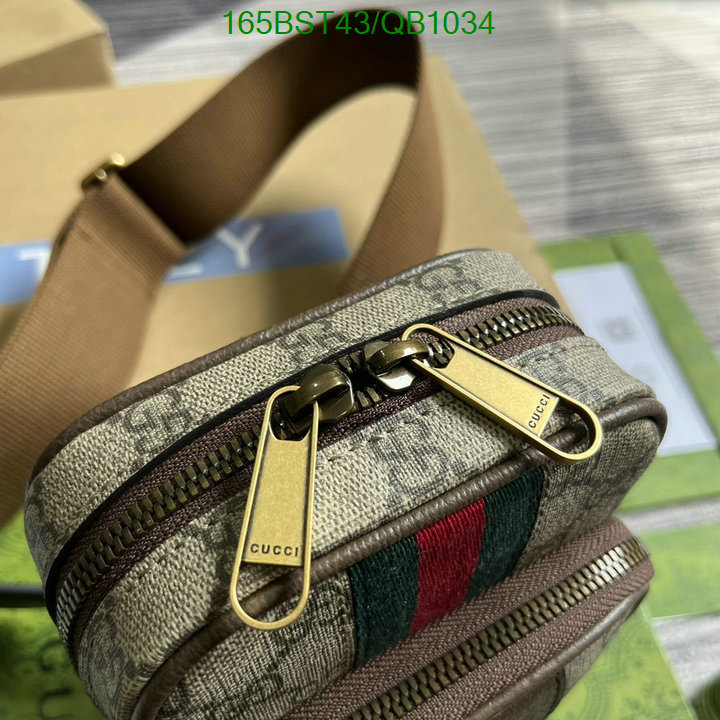 Gucci Bag-(Mirror)-Belt Bag-Chest Bag-- Code: QB1034 $: 165USD