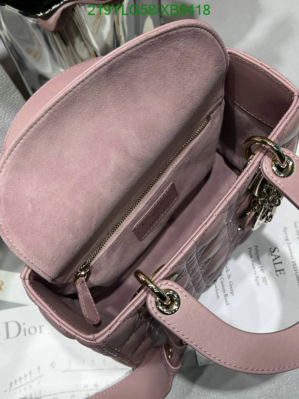 Dior Bag-(Mirror)-Lady- Code: XB9418 $: 219USD