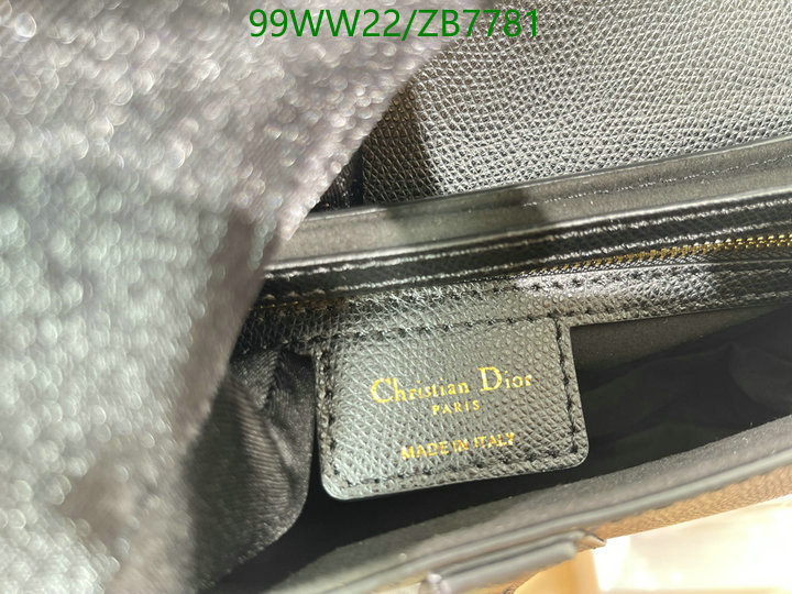 Dior Bags-(4A)-Saddle- Code: ZB7781 $: 99USD