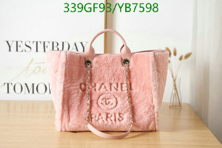 Chanel Bag-(Mirror)-Handbag- Code: YB7598 $: 339USD