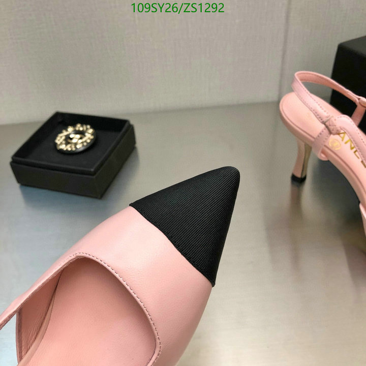 Women Shoes-Chanel Code: ZS1292 $: 109USD