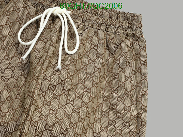 Clothing-Gucci Code: QC2006 $: 89USD