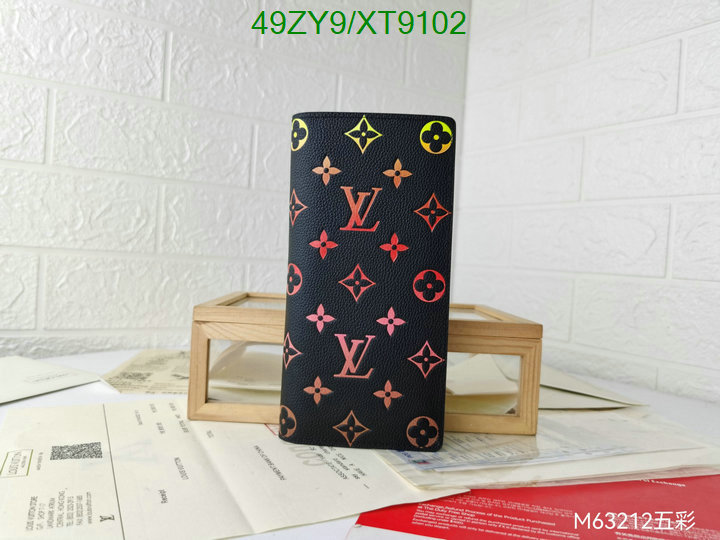 LV Bag-(4A)-Wallet- Code: XT9102 $: 49USD