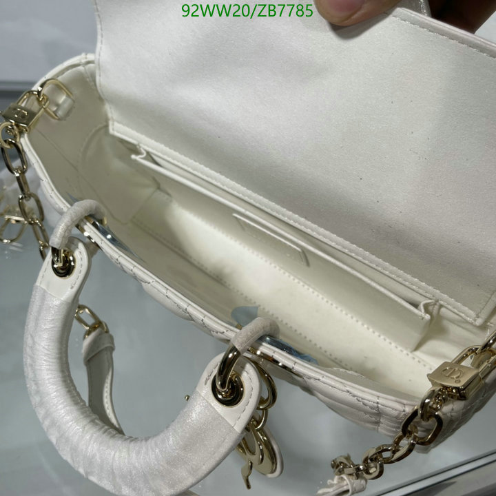 Dior Bags-(4A)-Lady- Code: ZB7785 $: 92USD