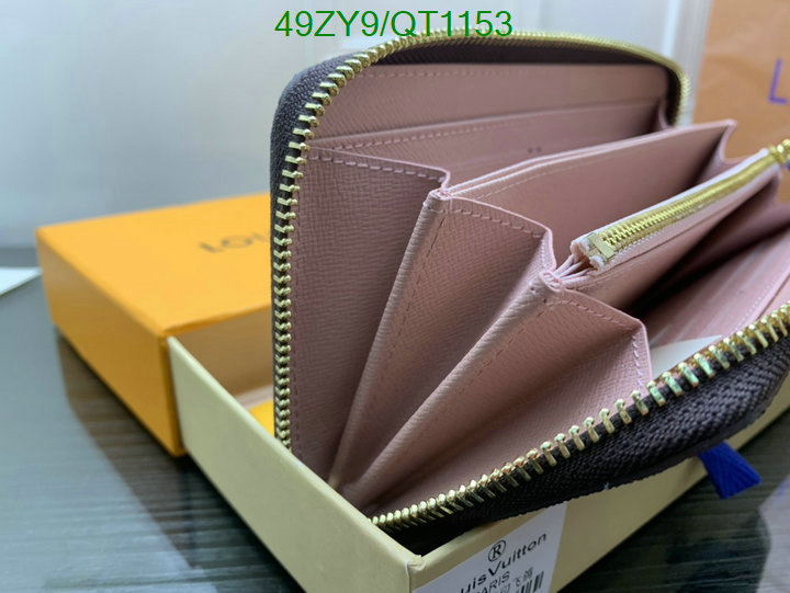 LV Bag-(4A)-Wallet- Code: QT1153 $: 49USD