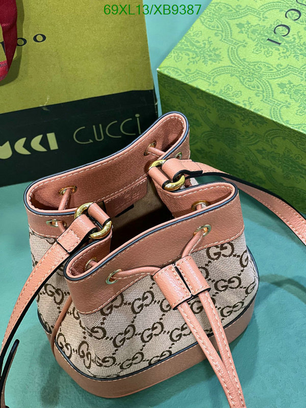 Gucci Bag-(4A)-Diagonal- Code: XB9387 $: 69USD