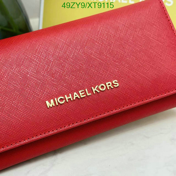 Michael Kors Bag-(4A)-Wallet- Code: XT9115 $: 49USD