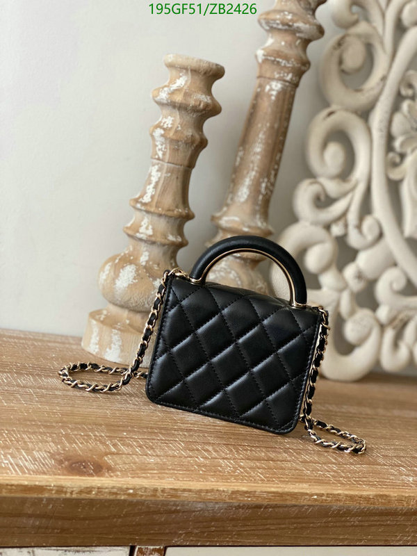 Chanel Bag-(Mirror)-Diagonal- Code: ZB2426 $: 195USD