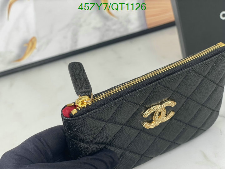 Chanel Bag-(4A)-Wallet- Code: QT1126 $: 45USD