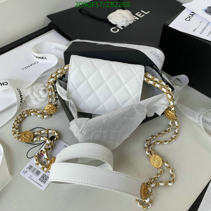Chanel Bag-(Mirror)-Diagonal- Code: ZB2260 $: 209USD