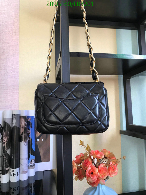 Chanel Bag-(Mirror)-Diagonal- Code: LB3201 $: 209USD