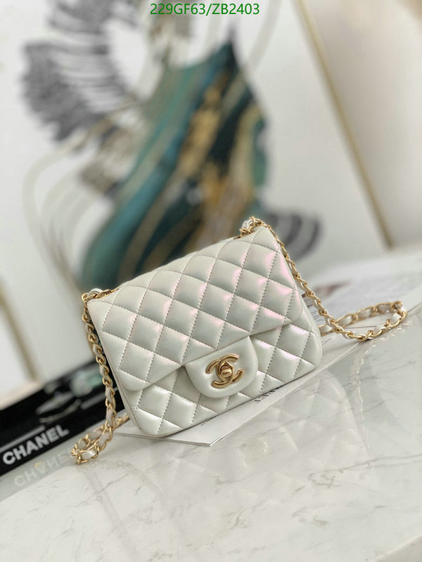 Chanel Bag-(Mirror)-Diagonal- Code: ZB2403 $: 229USD