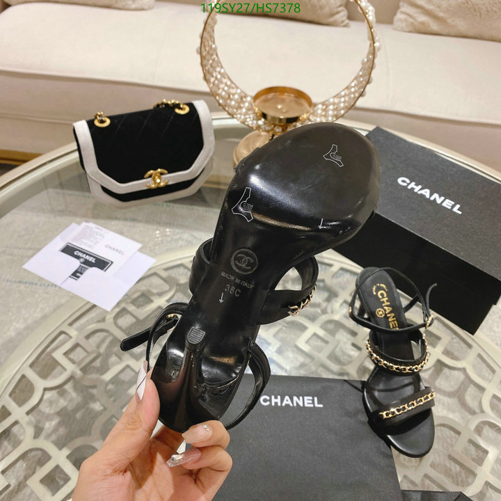 Women Shoes-Chanel Code: HS7378 $: 119USD