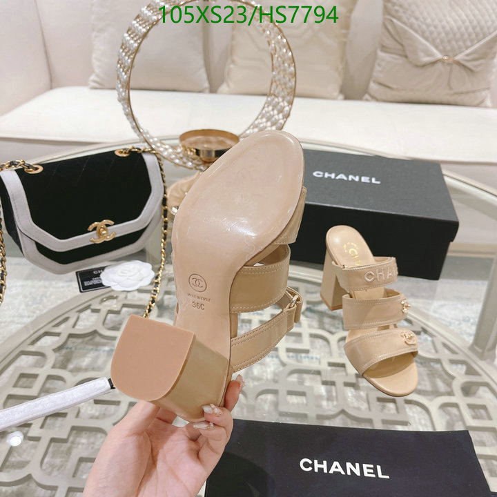 Women Shoes-Chanel Code: HS7794 $: 105USD