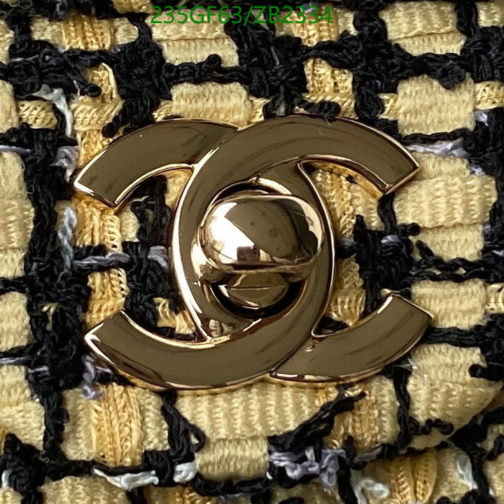 Chanel Bag-(Mirror)-Diagonal- Code: ZB2334 $: 235USD