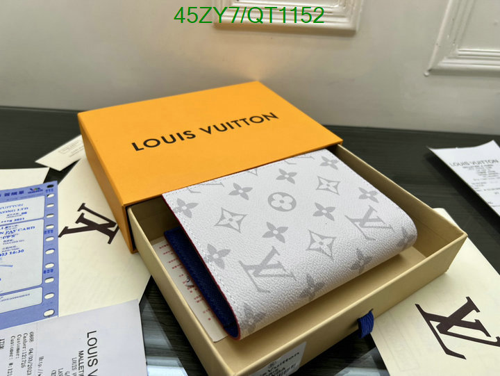 LV Bag-(4A)-Wallet- Code: QT1152 $: 45USD