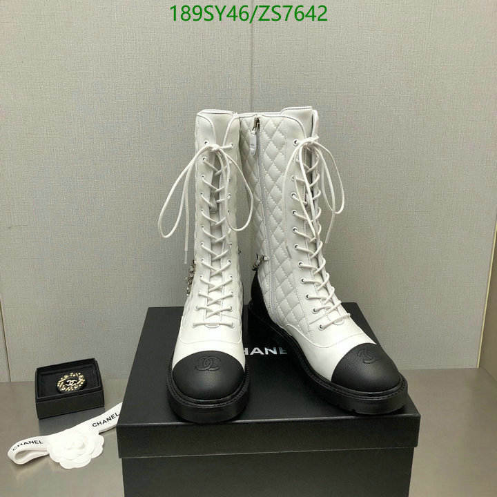 Women Shoes-Chanel Code: ZS7642 $: 189USD