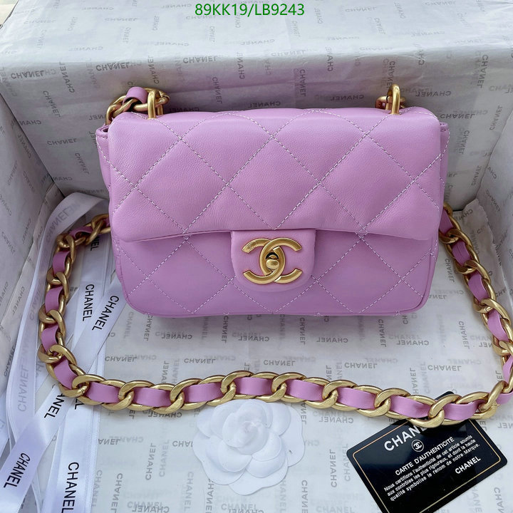 Chanel Bags-(4A)-Diagonal- Code: LB9243 $: 89USD