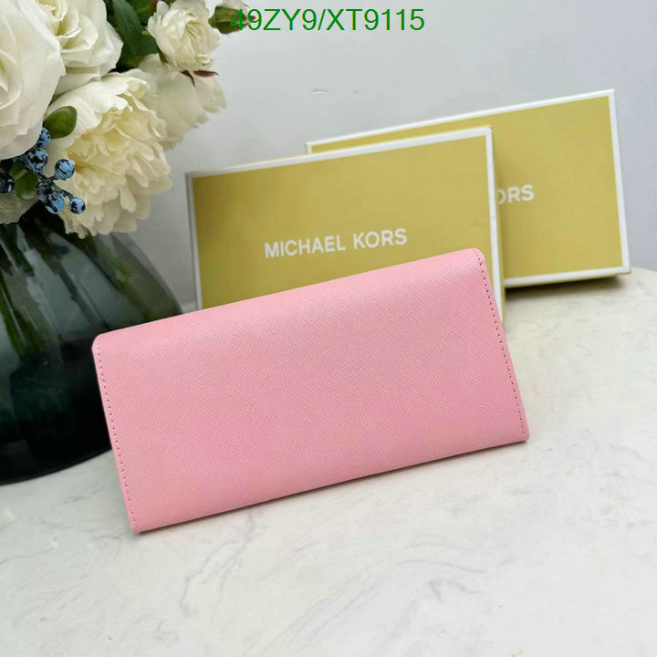 Michael Kors Bag-(4A)-Wallet- Code: XT9115 $: 49USD