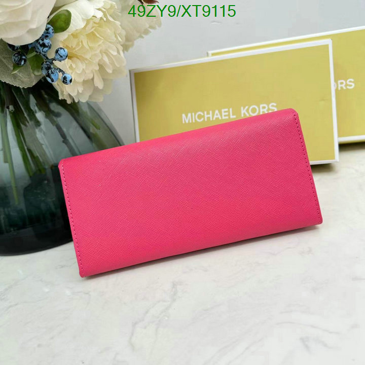 Michael Kors Bag-(4A)-Wallet- Code: XT9115 $: 49USD