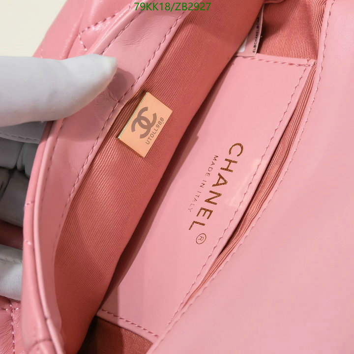 Chanel Bags-(4A)-Diagonal- Code: ZB2927 $: 79USD