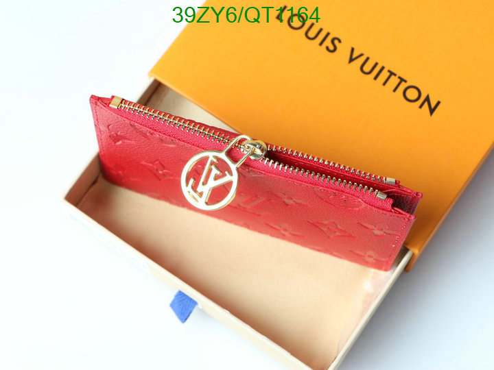 LV Bag-(4A)-Wallet- Code: QT1164 $: 39USD