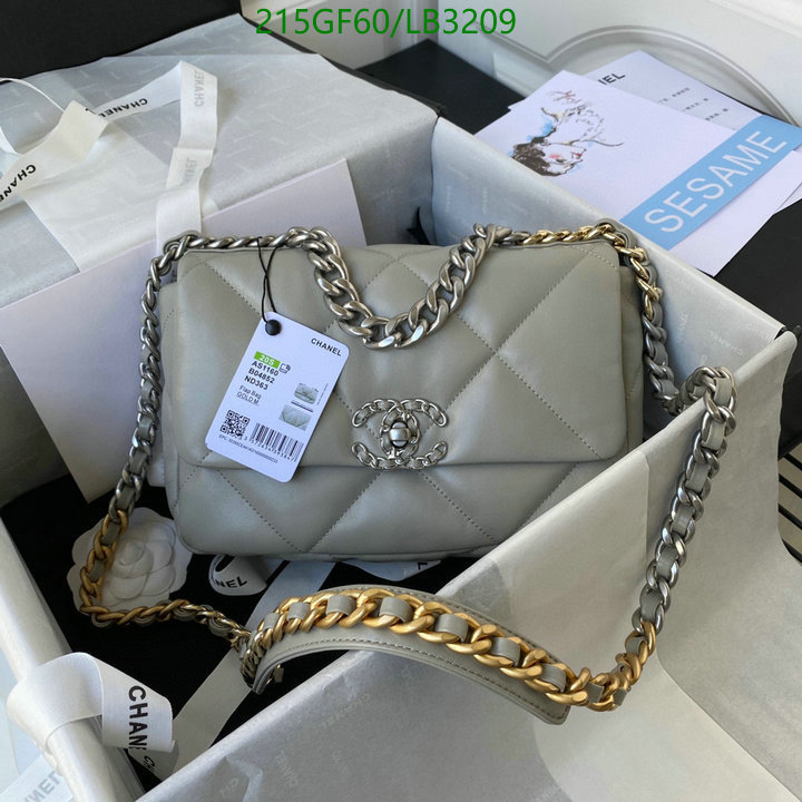 Chanel Bag-(Mirror)-Diagonal- Code: LB3209 $: 215USD