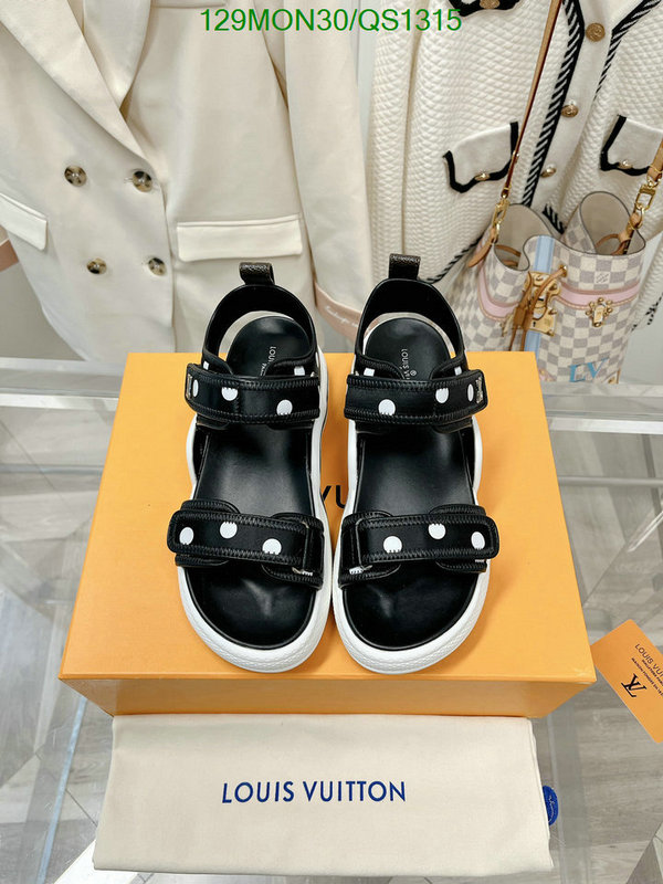 Women Shoes-LV Code: QS1315 $: 129USD