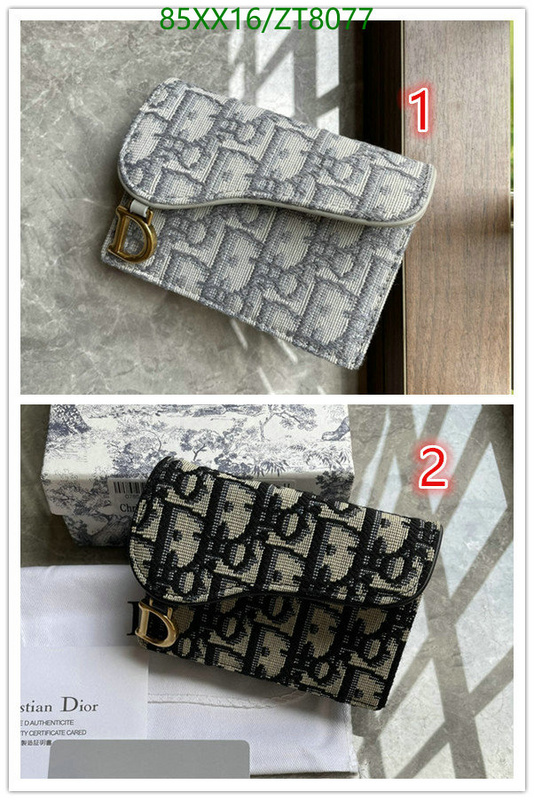 Dior Bags-(Mirror)-Wallet- Code: ZT8077 $: 85USD