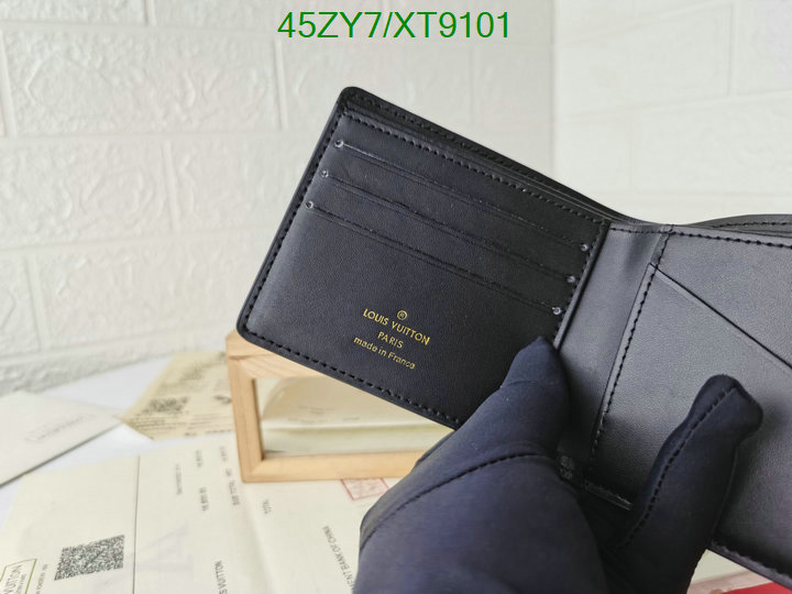 LV Bag-(4A)-Wallet- Code: XT9101 $: 45USD