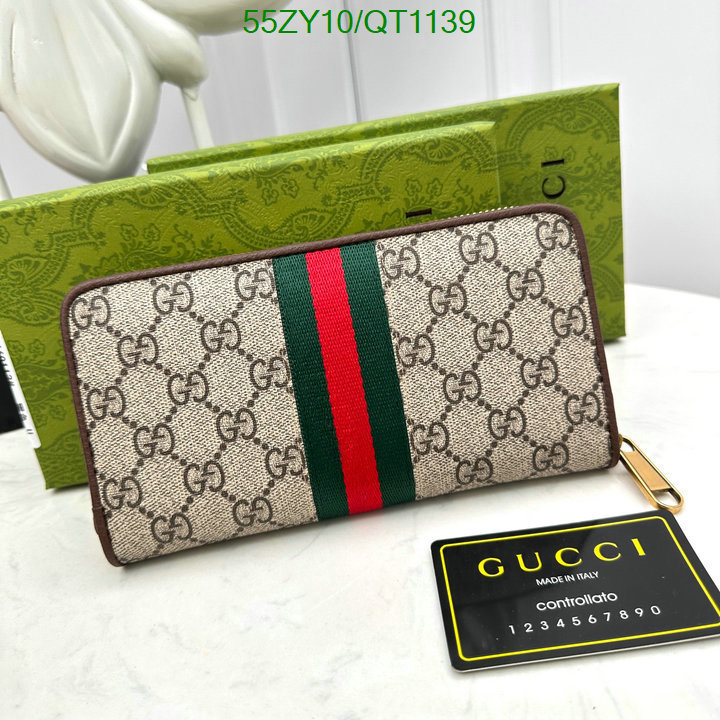 Gucci Bag-(4A)-Wallet- Code: QT1139 $: 55USD