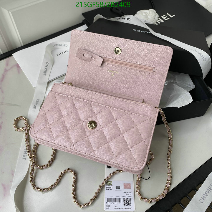 Chanel Bag-(Mirror)-Diagonal- Code: ZB2409 $: 215USD