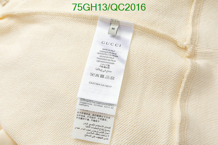 Clothing-Gucci Code: QC2016 $: 75USD