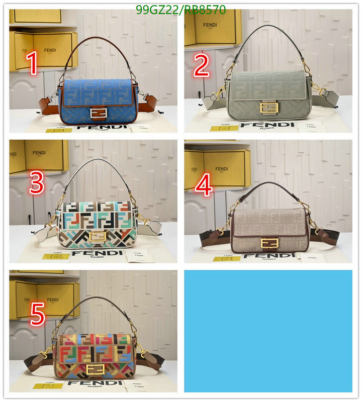 Fendi Bag-(4A)-Baguette- Code: RB8570 $: 99USD