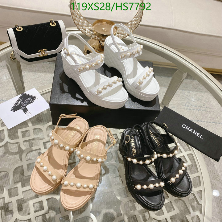 Women Shoes-Chanel Code: HS7792 $: 119USD