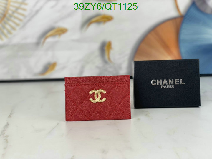 Chanel Bag-(4A)-Wallet- Code: QT1125 $: 39USD