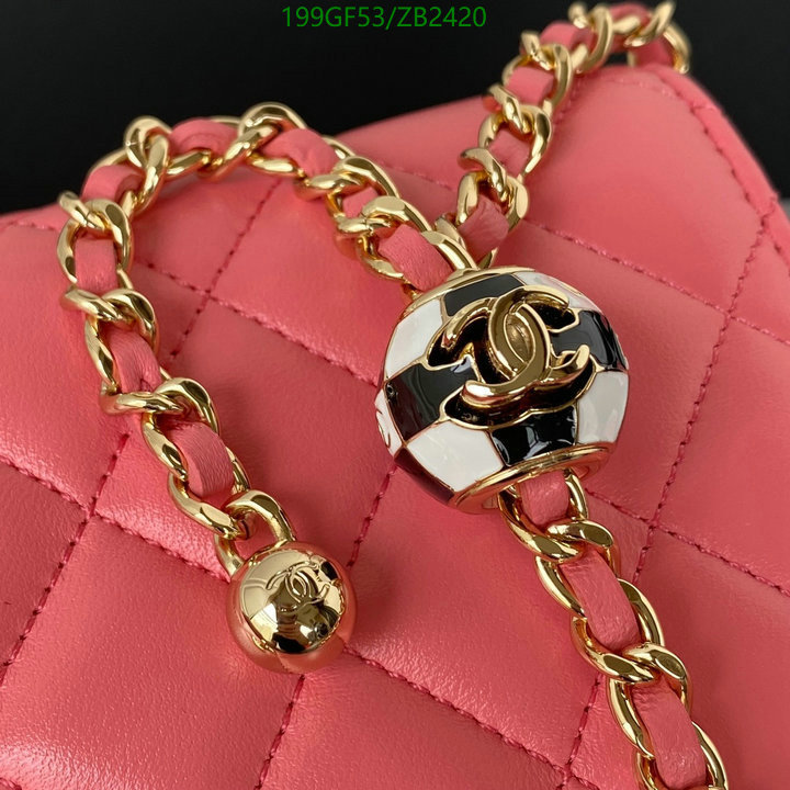 Chanel Bag-(Mirror)-Diagonal- Code: ZB2420 $: 199USD