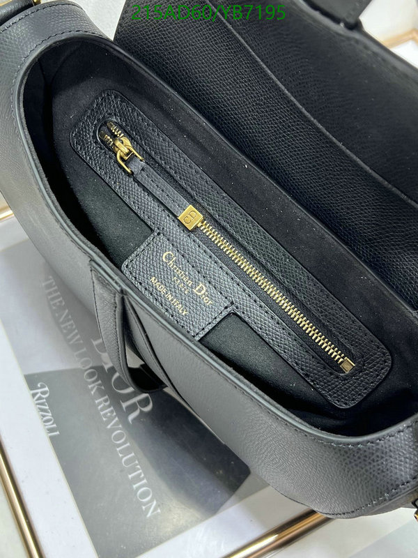Dior Bags-(Mirror)-Saddle- Code: YB7195 $: 215USD