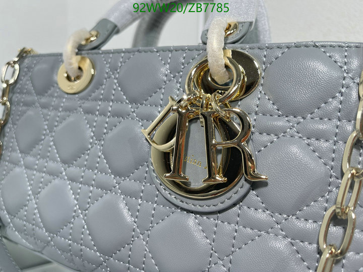 Dior Bags-(4A)-Lady- Code: ZB7785 $: 92USD