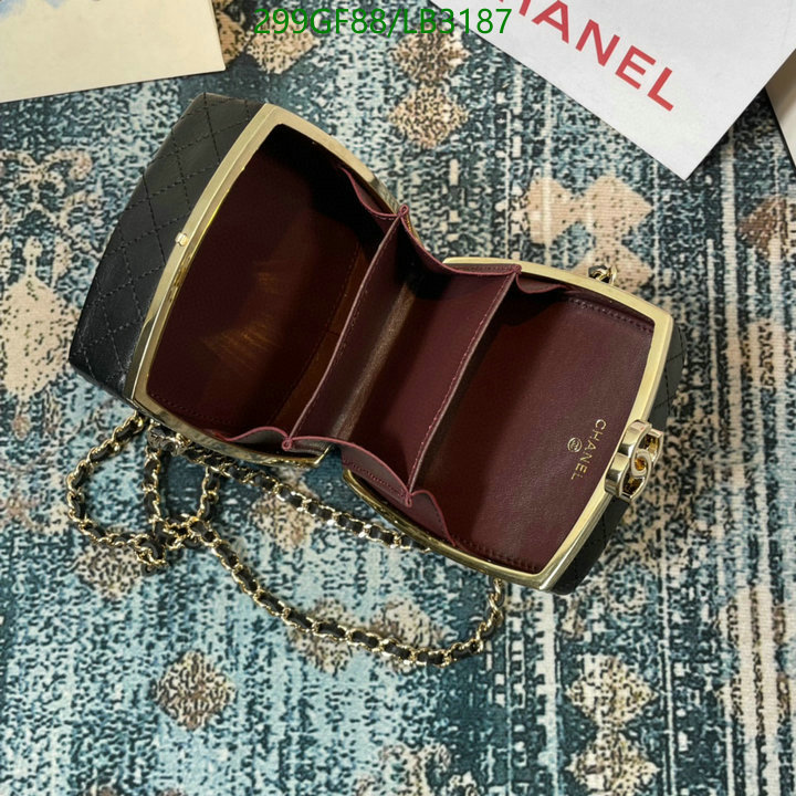 Chanel Bag-(Mirror)-Diagonal- Code: LB3187 $: 299USD